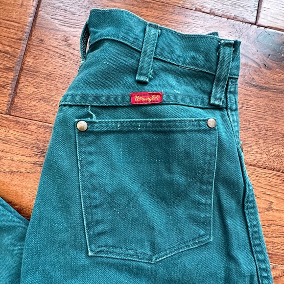 Wrangler Pants & Jumpsuits Vintage 98s Green Wrangler Jeans Poshmark